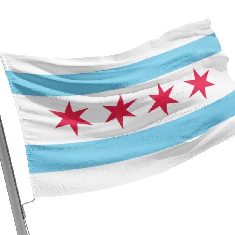 Chicago City Flag