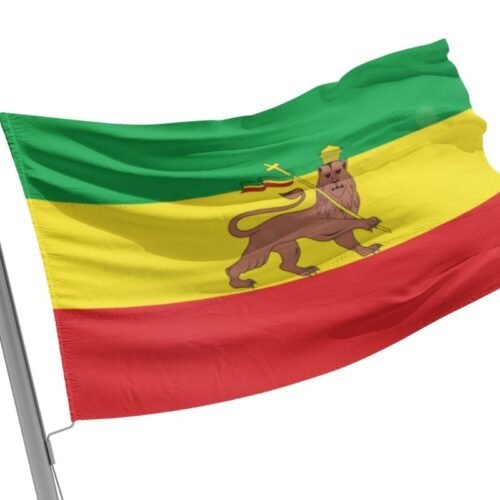 Ethiopia Lion of Judah Flag