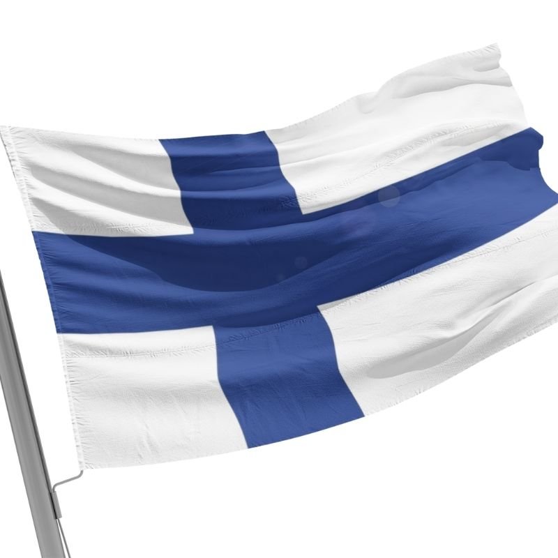 Drapeau de la Finlande