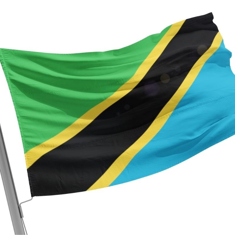 Drapeau de la Tanzanie