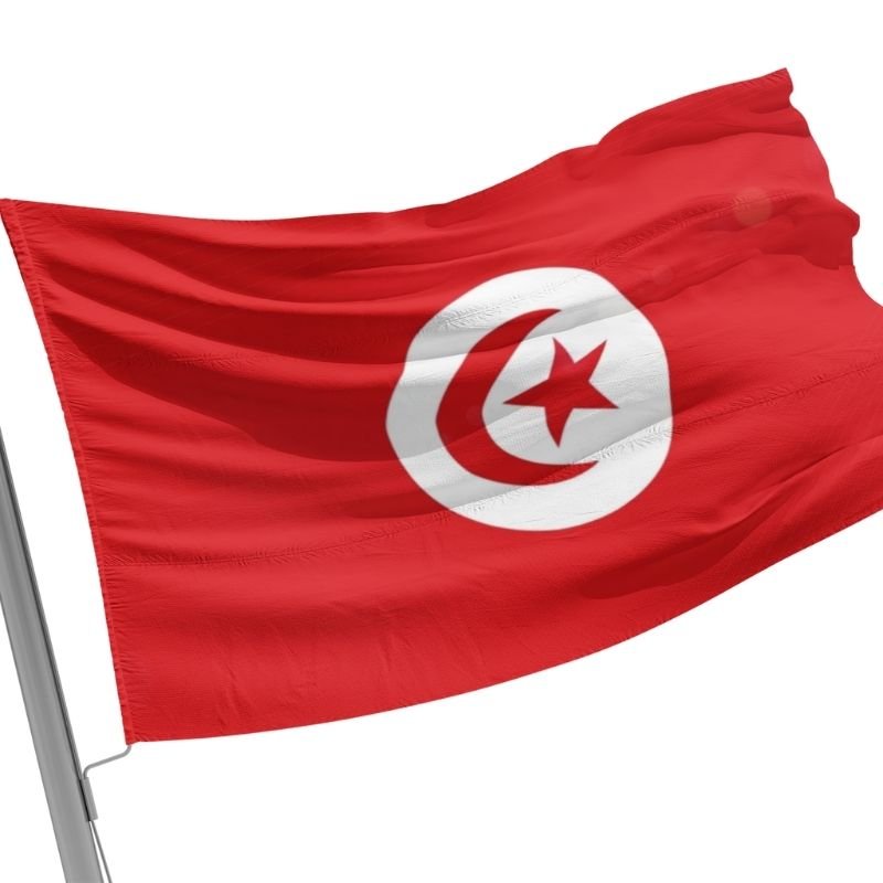 Drapeau de la Tunisie