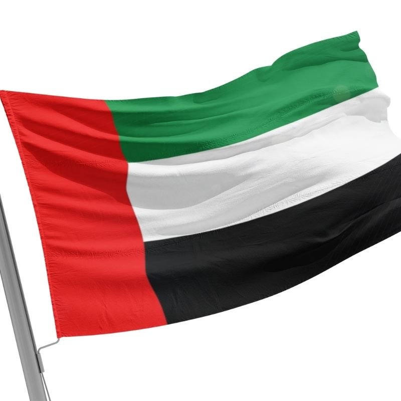 United Arab Emirates Flag