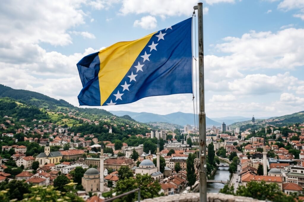 Bosnie-Herzégovine Flag Colors, Meaning, History, Origin