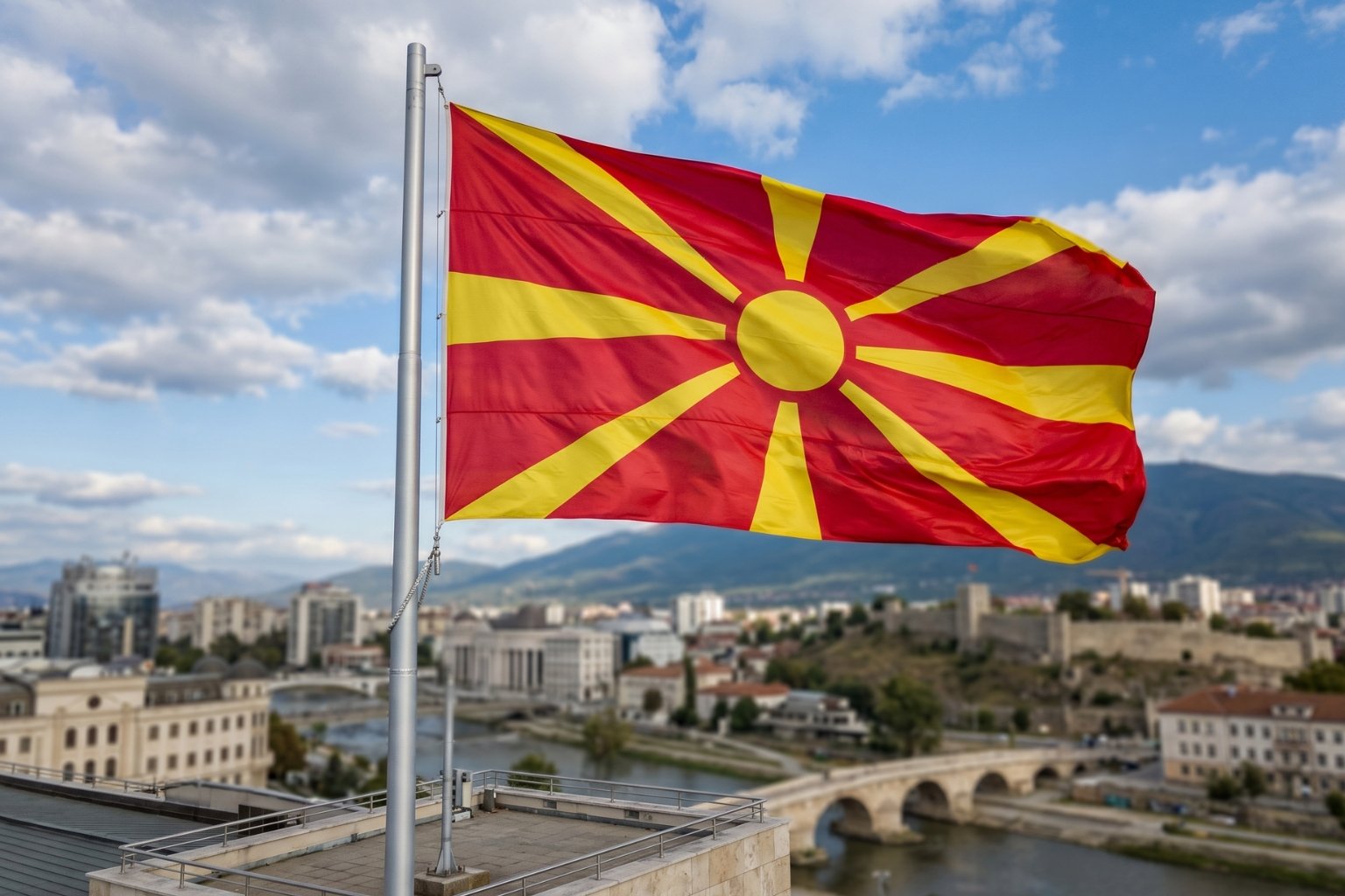 North Macedonia Flag Colors, Meaning, History, Origin
