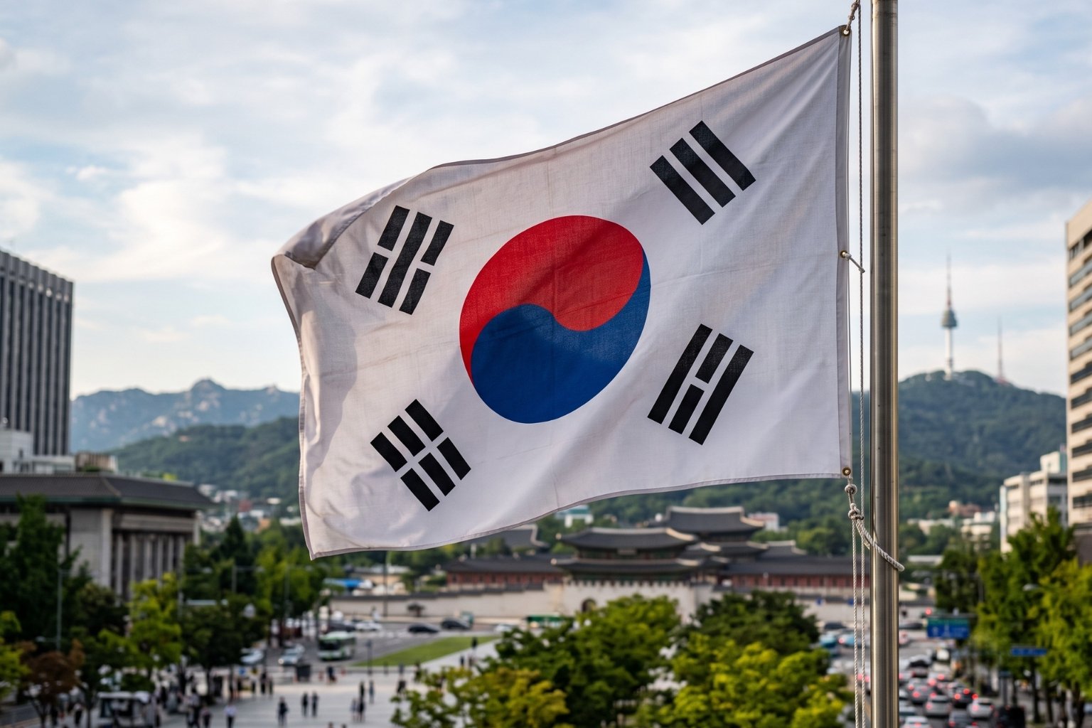 South Korea Flag