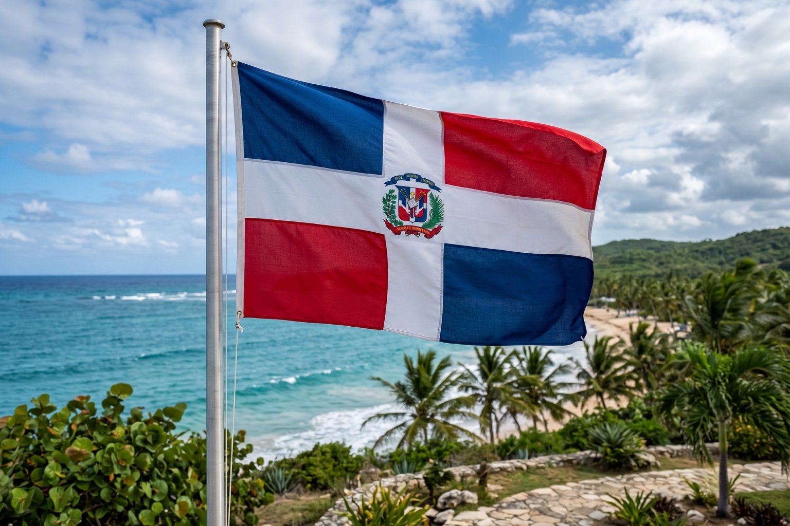 Dominican Republic Flag