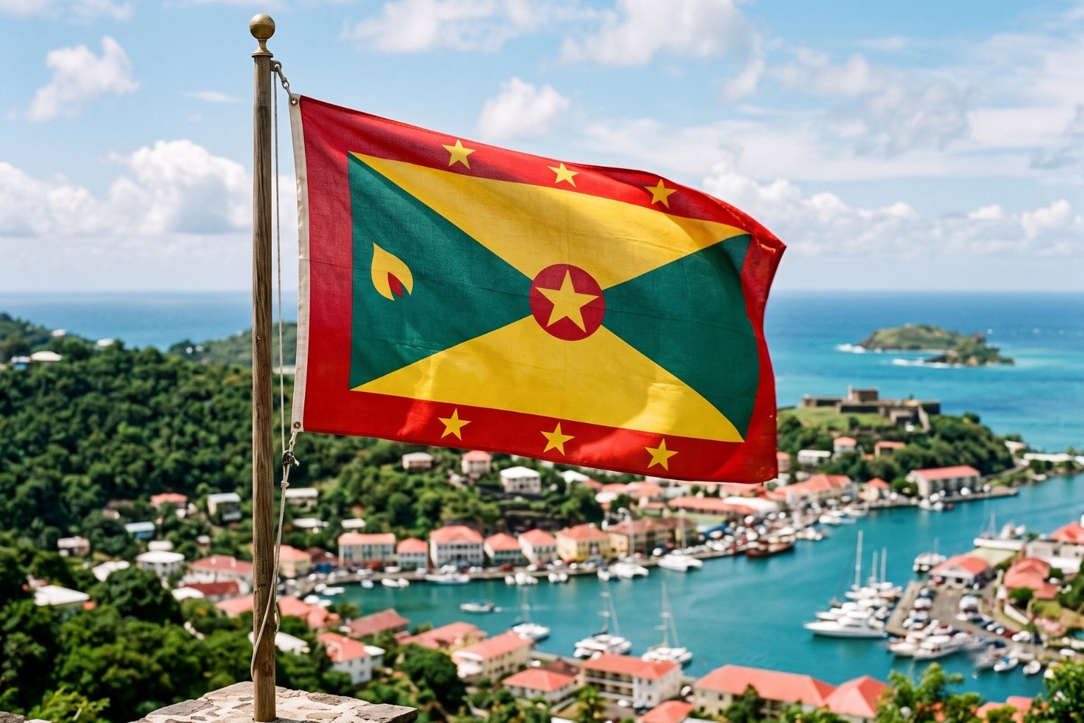 Grenada Flag: Colors, Meaning, History and Origin