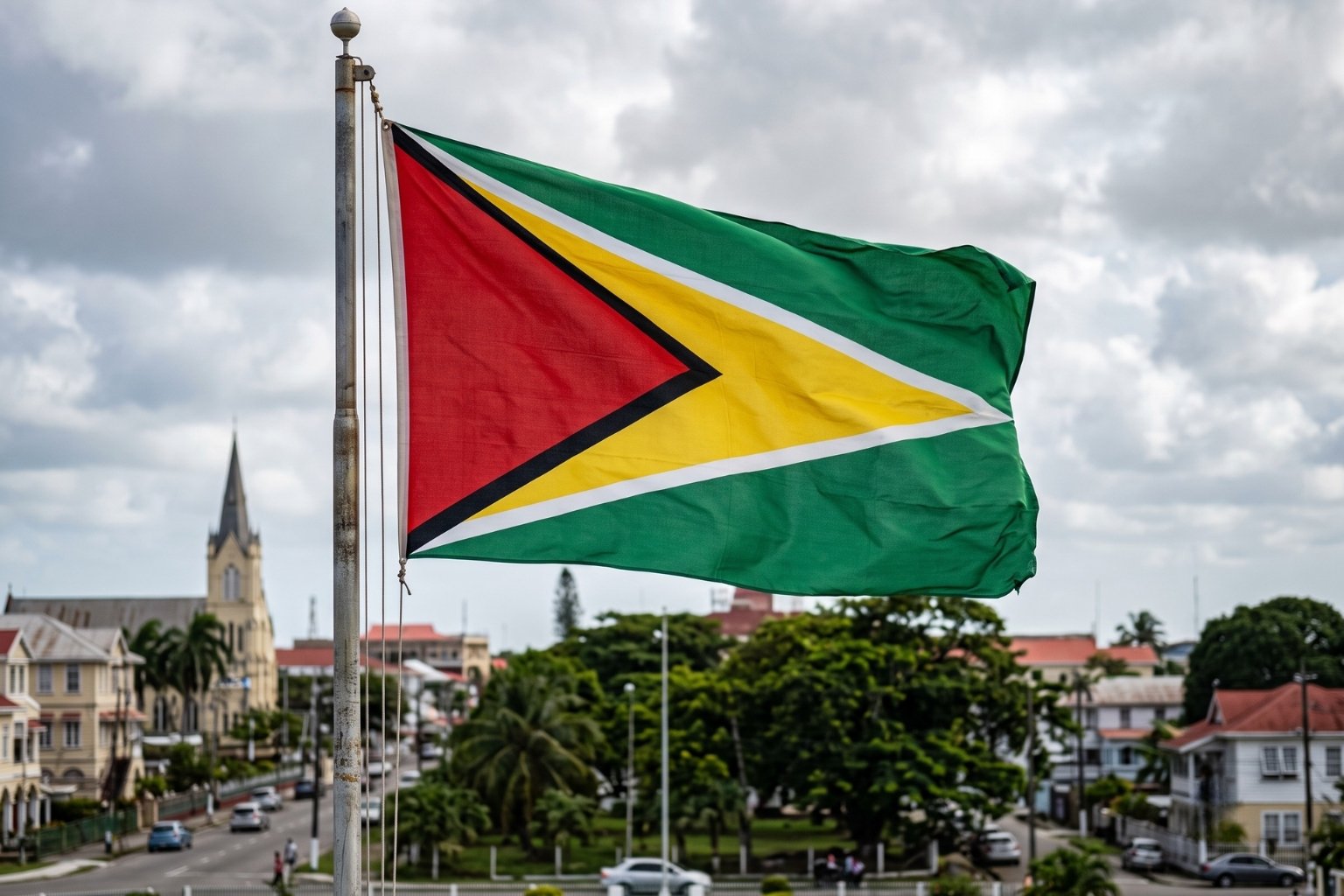 Guyana Flag Colors, Meaning, History & Origin
