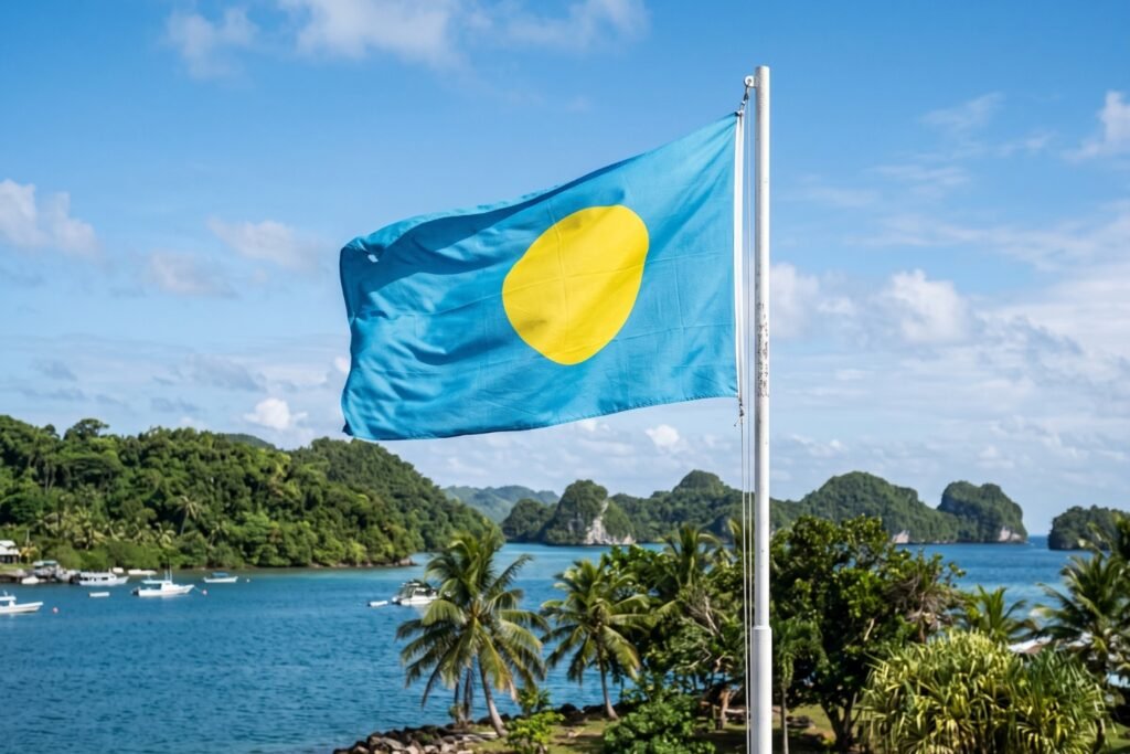 Palau Flag Colors, Meaning, History & Origin
